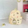 Mochila Escolar de Jardín de Infancia Arcoíris de Dibujos Animados Nuevo Diseño de Bloques de Color Mochila Linda para Niños y Niñas Ligera para Exteriores Bolsa Infantil Transfronteriza