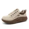 Comercio Exterior Transfronterizo Primavera 2026 Zapatillas Casuales Zapatos de Suela Gruesa para Aumentar la Altura Estilo Coreano Zapatos Deportivos para Mujer Estilo Callejero Estudiante Zapatos Individuales