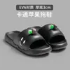 Pantuflas de Manzana de Dibujos Animados para Mujer Verano Moda Exterior Sandalias Hogar Hogareño Eva Suela Suave Antideslizantes Pantuflas para Mujer Lindas