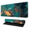 Alfombrilla de Teclado Grande Larga Engrosada para Gaming de eSports Calavera de la Muerte Alfombrilla de Ratón de eSports Alfombrilla de Ratón Suave