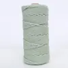 Shengwei Atacado Corda Trançada Colorida de 3mm 4mm Feita à Mão Materiais DIY para Roupas Bolsas Tapeçaria Corda de Linha de Algodão