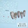 Pegatinas de Encaje Blanco y Negro para Manicura Francesa 2025 Nuevo Estilo Caliente de Celebridad de Internet con Cinta de Lazo Roja para Uñas