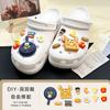Zapatos con Agujeros de Gato y Ratón Accesorios Nuevos Zapatos Lindos de Dibujos Animados para Niños Zapatos de Flor para Niños Hebilla de Zapato Desmontable Diy