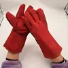 Guantes de Soldadura al por Mayor, Guantes de Soldadura de Doble Capa con Brazo Largo de Cuero, Resistentes al Desgaste, Aislantes del Calor, Guantes Protectores para Trabajadores de Soldadura de Piel de Vaca Completa