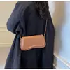 Bolsa de Axila de Nicho Feminina Outono e Inverno 2024 Nova Tendência Moda Pequena Quadrada Textura de Alto Padrão Estilo Estrangeiro Versátil Bolsa Transversal