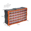 Caja de Herramientas Portátil de Doble Capa Engrosada de Grado Industrial, Caja de Almacenamiento de Piezas de Ferretería, Gabinete de Cajones de Plástico Duradero y Resistente a Caídas Venta de Liquidación