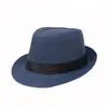 Sombrero de copa moda retro hueco rizado caballero sombrero de paja cinturón rizado Sombrero Jazz mujer exterior playa sombrero para el sol