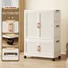 Armario para Bebé Engrosado Gabinete de Almacenamiento de Ropa Infantil Armario Plegable para Ropa Infantil Uso en Dormitorio Hogar Gabinete Plegable para Almacenamiento de Ropa
