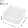 Caja de PP Transparente a Prueba de Polvo Caja de Almacenamiento para Joyería Ferretería Papelería Caja de Empaque para Equipo de Pesca Cosméticos Caja Cuadrada de Plástico