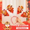Duoyang Año Nuevo 2026 Creativo Primavera Globo Diadema Pasador Día de Año Nuevo Festivo Divertido Foto Regalo