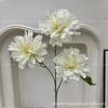 Simulação de jardim Monet branco, material para flores de auditório de casamento, plantio de flores de casamento, arte de flores Mori, chumbo de estrada, flores decorativas