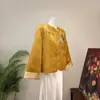 Nueva Chaqueta Jacquard Bordada China Francesa Fresca Generosa Moderna Otoño 2026 Nuevo Cuello Redondo Versátil Temperamento Top para Mujer