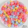Flores Artificiales Mixtas Resina Accesorios Pequeños Hechos a Mano DIY Pegamento de Crema Pegatinas para Refrigerador Accesorios para Zuecos Accesorios de Parche