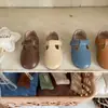 Zapatos de Cuero Nuevos para Niños Primavera y Otoño, Forma de T, Suela Suave, Zapatos para Niños, Estilo Coreano, Transpirables, Zapatos para Bebés, Dropshipping