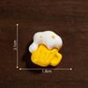 Micro-paisaje simulación barbacoa brocheta comida fragante juego decoración diy pegatinas para refrigerador accesorios de cuerda para pasador mini adornos pequeños