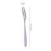 Acero Inoxidable 304L Tenedor para Fruta Almacenamiento Set Portátil de Cubiertos Tenedor de Postre Tenedor para Pastel Tenedor para Mooncake Personalizado Venta al por Mayor