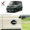 Adecuado para Mitsubishi 25 Delica Mini Tapa de Tanque de Combustible Modificada Tira Brillante Decorativa Parche Accesorios para Coche