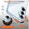 Funda de Silicona Transparente con Airbag Anti-Caídas para Infinix Hot70/X6895