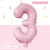 Versão americana de 16 polegadas de layout de cena de festa de aniversário com balões digitais balão de alumínio decorativo fabricantes atacado