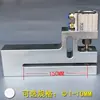 Máquina para Hacer Bolsas Perforadora Agujero Redondo Pequeño Bolsa de Plástico Máquina Perforadora Neumática sobre Material 80mm Máquina Perforadora de Sellado de Borde Medio para Bolsas de Plástico