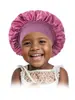 Gorro de satén para dormir para niños más vendido de Amazon, lindo para bebé, color caramelo, turbante versátil para niños, gorro