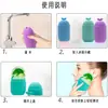 Venda Quente na Amazon Molde de Gelo de Silicone para Rosto Massageador Facial Compressa de Gelo Ferramentas de Beleza Molde de Gelo de Silicone para Rosto Coelho