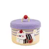 Caja de almacenamiento de escritorio para niños en casa, cesta de almacenamiento tejida a mano con cuerda de algodón estilo ins con tapa, cesta de almacenamiento para artículos varios, transfronterizo