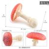 Set de Setas de Simulación Seta Seta Pleurotus ostreatus Real Seta Tricholoma matsutake Cuerda Venenosa Paraguas Seta Binyon Adornos de Escritorio Modelo Juguete