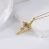 100 Idiomas Te Amo Collar de Proyección Nuevo Forma de Corazón Cadena para Clavícula Cruzada Collar de Pareja de Exportación Regalo