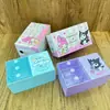Porta-lápis e caixa organizadora fofos e estilosos da Kuromi e Cinnamoroll, caixa organizadora à prova de poeira do cachorro branco grande, caixa porta-lápis