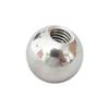 Bola de acero perforada, bola de acero inoxidable perforada con agujero para roscar joyas, accesorios mecánicos