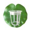 S45-55 Cesta Cultivo Sin Suelo Plantación Verduras Taza Cultivo Plantas Hidropónicas Fijador de Raíces Maceta de Pared Maceta Flor