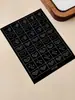 Yitu Estampa de Formiga Folha Verde Coração Spray de Tinta Adesivos para Nail Art Simples Versátil Tendência Garota Popular Adesivos Retrô Yt117