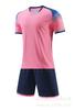 Traje de Uniforme de Fútbol para Hombre Jersey Estampado Verano Secado Rápido Uniforme de Entrenamiento de Fútbol Uniforme de Equipo de Competición Talla Grande Jersey para Niños