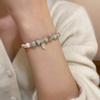 Pulsera de acrílico con cuentas de mariposa colorida para mujer, verano, diseño de nicho ins, pulsera simple que combina con todo, pulsera ajustable