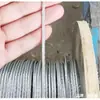 Cabo de Aço Galvanizado por Imersão a Quente 7*2.2 para Estufas Agrícolas, Comunicação e Energia; Fio Anti-Ferrugem Aéreo 7*2.6 para Pomares de Pitaya