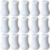 Relógio de madeira de plástico branco acessórios de cortina 25,4 * 16,5 MM pingente de plástico pingente de cordão relógio pendurado mar Yiming