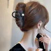 Pinza Metálica de Alta Gama para el Cabello para Mujer, Pinza de Tiburón de Verano de Gran Tamaño para la Parte Posterior de la Cabeza, Pinza para el Cabello de Nicho, Clip Nuevo, Horquilla, Horquilla