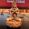 Escultura Taller Jinmanfu: Soporte General Vajra Adorno de Estatua de Buda para Mesa de Sala de Estar Decoración Artesanal