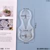 Yu Meiren molde de gota de cristal diy variedad de hebilla de puño de animal colgante de defensa molde de silicona en stock al por mayor