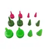 Venta al por mayor 18 20 24 28 dientes punta de plástico cubierta eléctrica para cabello punta de agua cubierta fabricantes Tapa de punta de olla de aceite