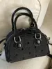 Bolsa com Estampa de Laço para Mulheres 2025 Inverno Novo Estilo Bolsa de Ombro Único Transversal Bolsa de Mão Casual de Alto Valor Bolsa Quadrada Pequena