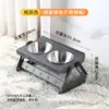 Comedero para Mascotas, Comedero para Gatos con Superficie Inclinada para Proteger la Columna Cervical, Comedero para Perros, Comedero Múltiple, Base Elevada para Prevenir Volcamientos, Comedero para Gatos, Comedero para Perros con Superficie Inclinada para Proteger la Columna Cervical