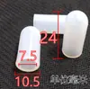 Manga de Silicone Resistente a Altas Temperaturas, Manga de Borracha para Parafuso, Manga Protetora de Silicone Anti-Pulverização Galvânica, Manga Redonda de Silicone Anti-Colisão e Resistente à Corrosão