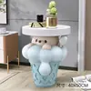 Adorno de Piso Popular de Gato de Dibujos Animados 2026 para Sala de Estar, Lado del Sofá, Mesa de Centro, Almacenamiento, Decoración del Hogar, Dormitorio