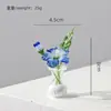 Zibo Vidro Artesanal Flor Pequena Flor Simulada Arranjo de Flores Flor Eterna de Vidro Presente Decoração Fresca para Mesa Ornamentos