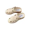 Pantuflas para Mujer para Usar Afuera 2025 Nuevos Zapatos para Mujer, Sandalias y Pantuflas Que Se Sienten Mal, Pantuflas Impermeables de Suela Suave para Oficina y Hogar, Antideslizantes