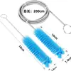 Fabricantes de Shenzhen em estoque Amazon transfronteiriço kit de escova de limpeza de tubo CPAP escova de mola escova de limpeza de tubo