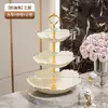 Prato de Frutas e Bandeja de Doces Multicamadas em Forma de Pétala de Luxo Leve, Prato de Bolo Pet Plástico Resistente a Estilhaços, Bandeja de Doces para Festa Atacado