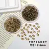 Mgb Creme Pulseira Colar Contas de Amendoim Brincos Artesanais DIY Joias Contas de Arroz Importadas Menina Fofa Fresco